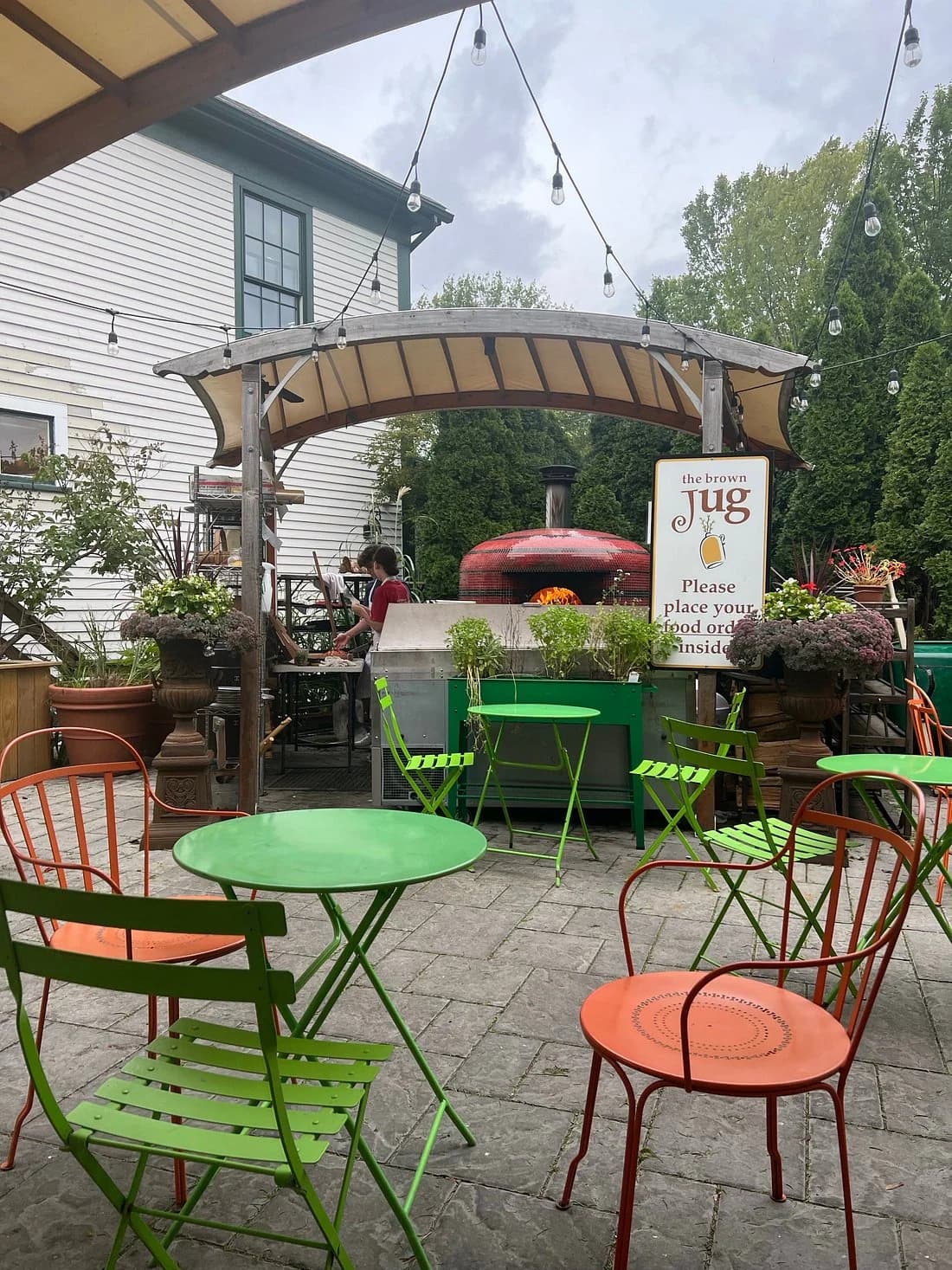 The Brown Jug storefront in Sandwich