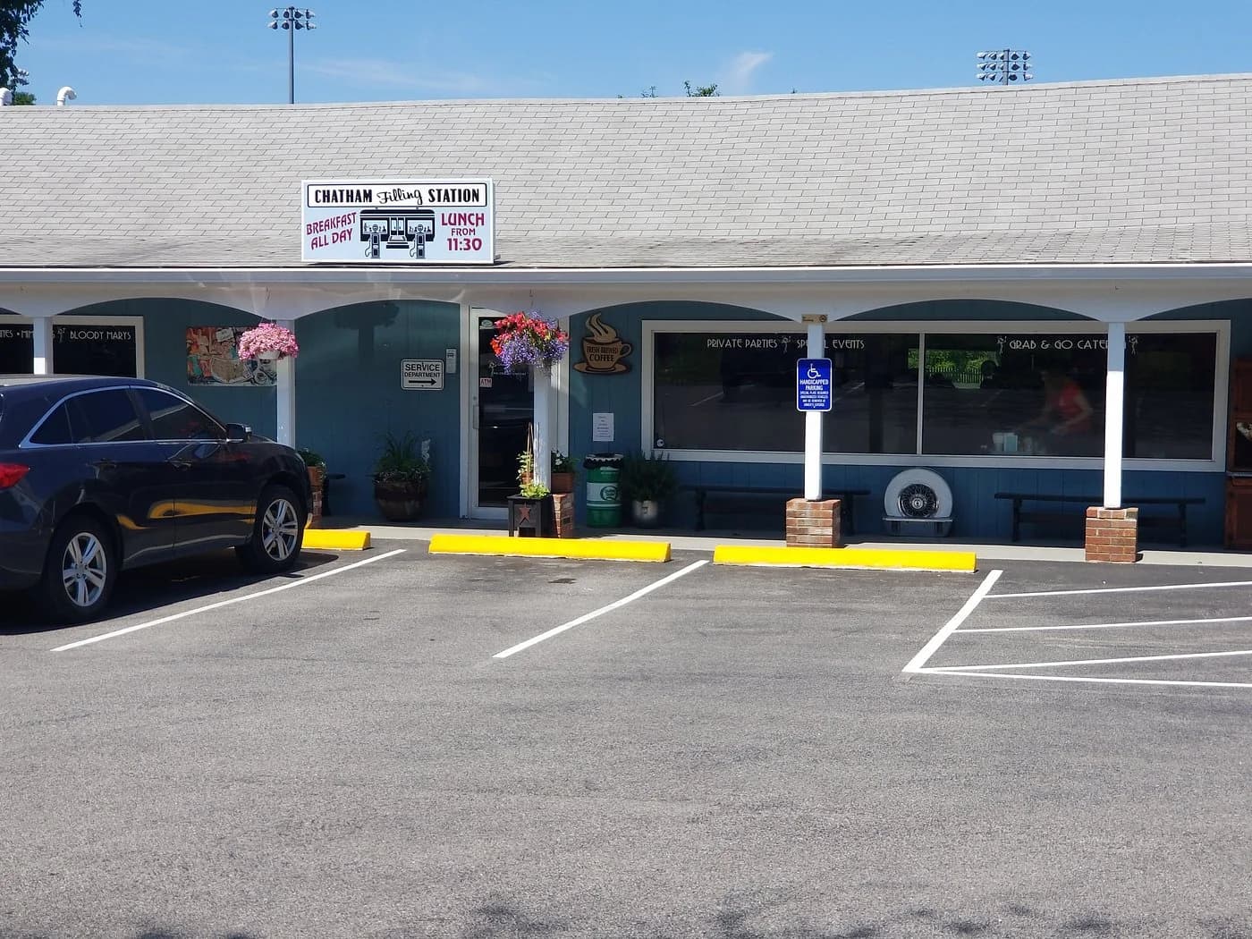 Chatham Filling Station restaurant exterior