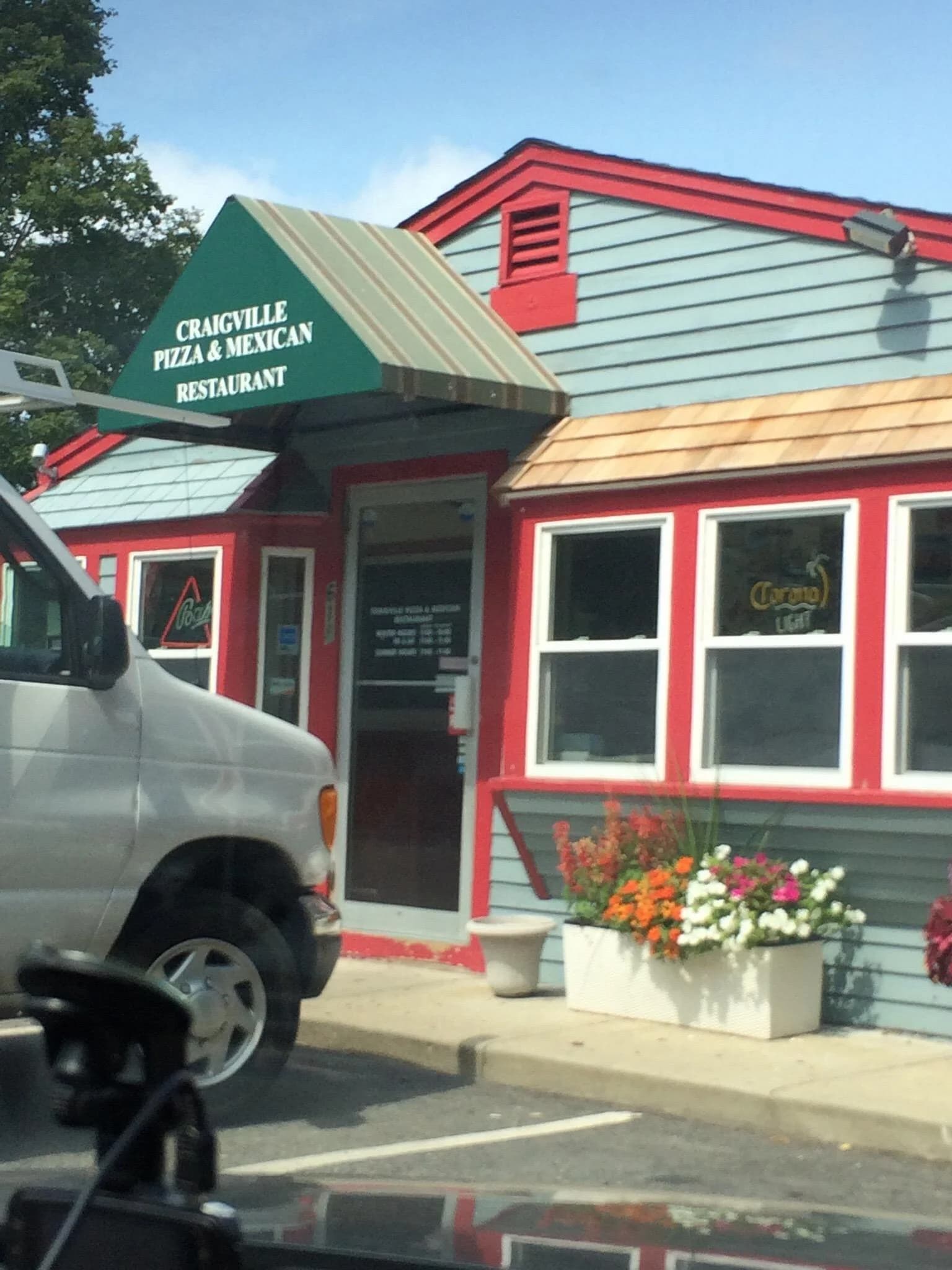 A fresh pizza at Craigville Pizza & Mexican