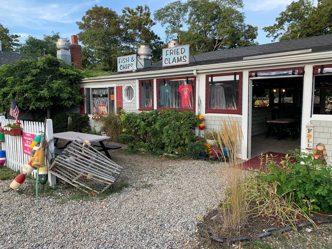 The Friendly Fisherman casual seafood restaurant