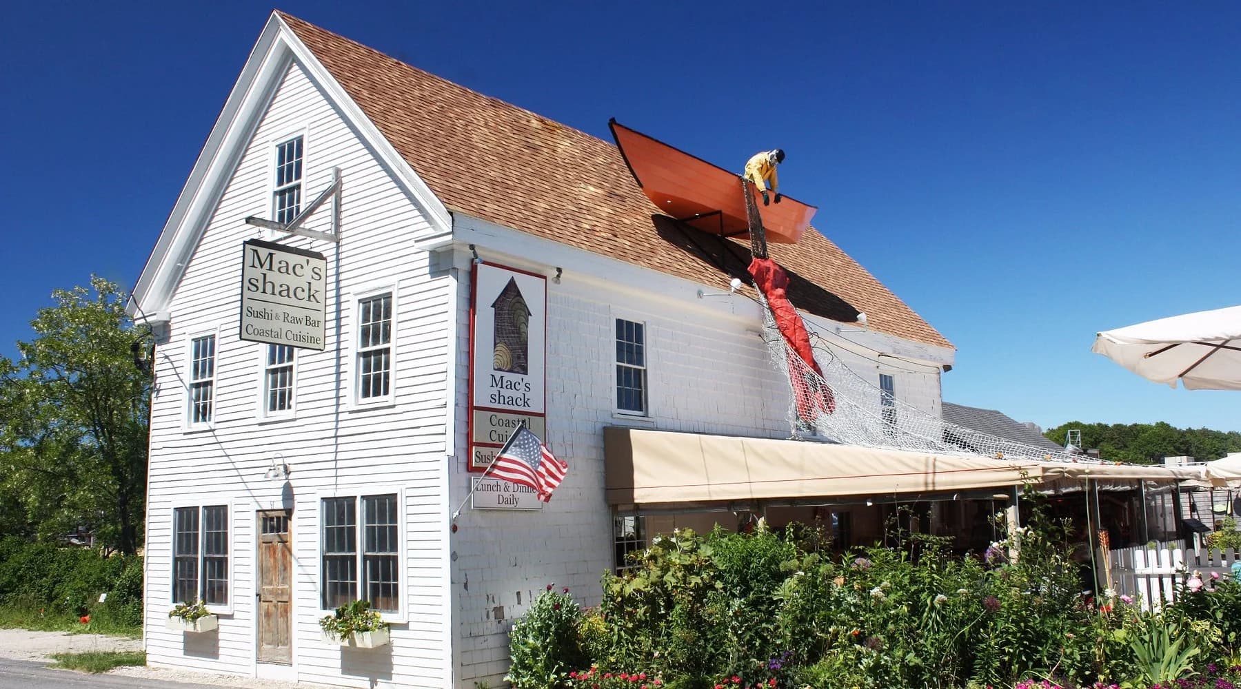 Mac's Shack restaurant in Wellfleet