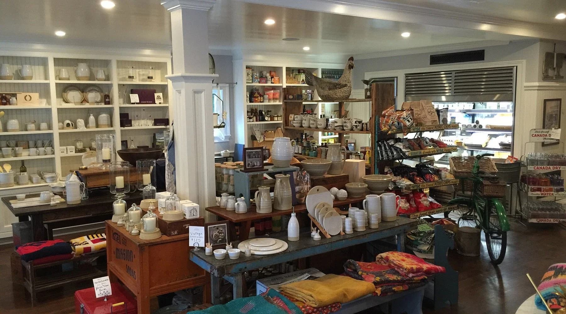 The counter at Rosewater Market in Edgartown