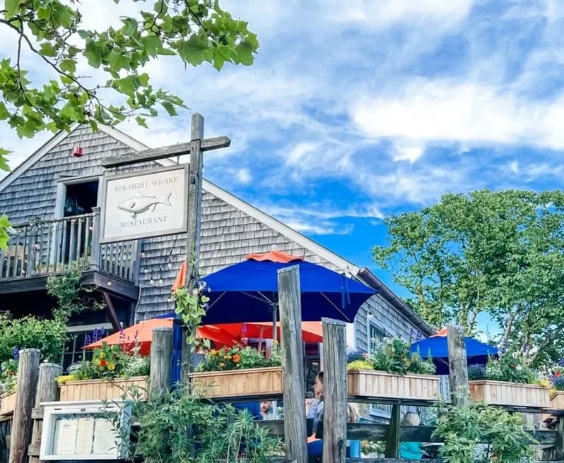 Straight Wharf Restaurant on the Nantucket waterfront