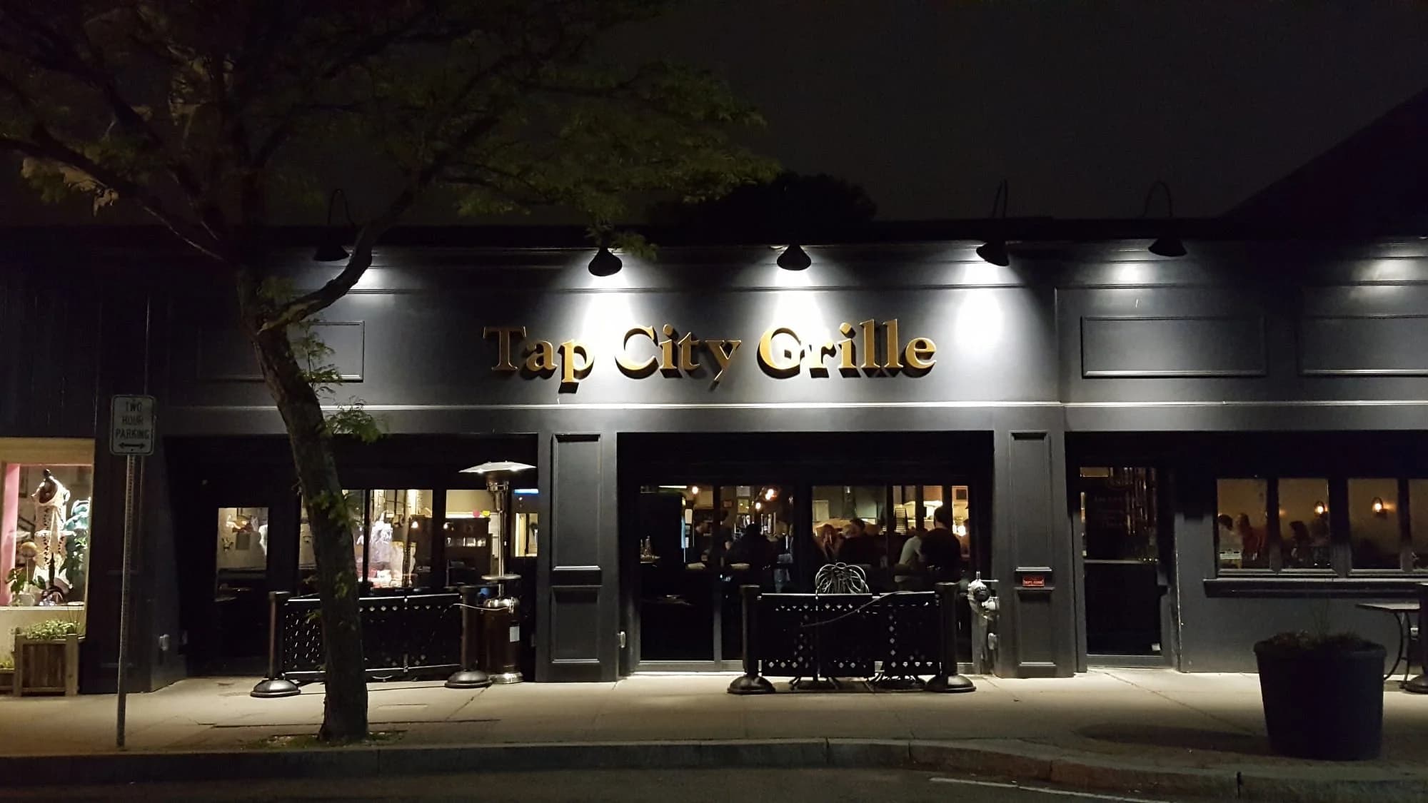 Tap City Grille bar and pub on Hyannis Main Street
